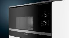 Siemens BF520LMR0 iQ300 Ankastre Mikrodalga paslanmaz çelik