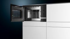 Siemens BF520LMR0 iQ300 Ankastre Mikrodalga paslanmaz çelik
