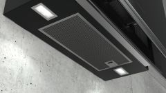 Siemens LC97FVW60 iQ700 Duvar Tipi Davlumbaz 90 cm siyah cam dekorlu