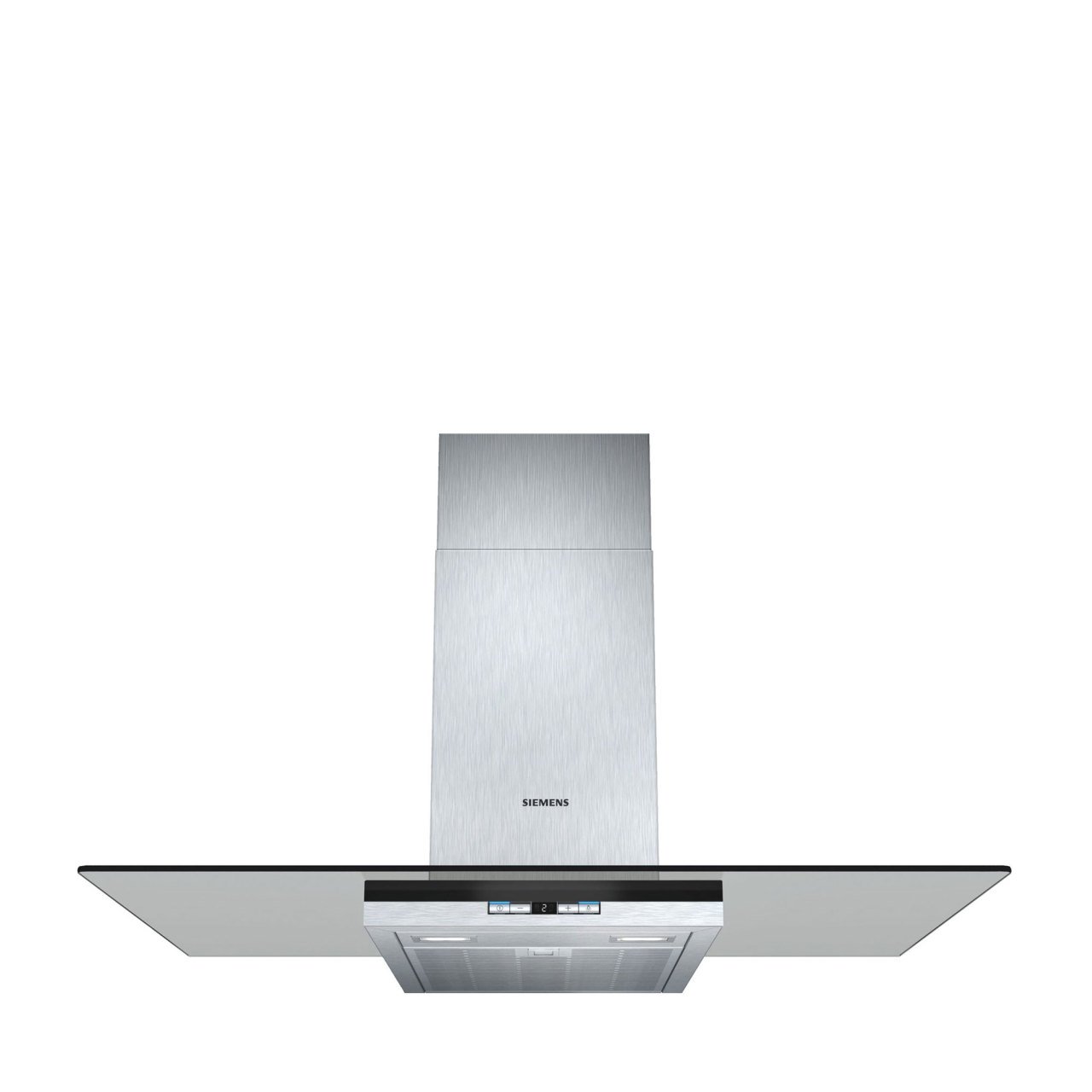 Siemens LC98GA542 iQ500 Duvar Tipi Davlumbaz 90 cm gri cam dekorlu