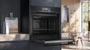 Siemens HB778G3B1  iQ700 Ankastre Fırın 60 x 60 cm Siyah