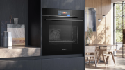 Siemens HB778G3B1  iQ700 Ankastre Fırın 60 x 60 cm Siyah