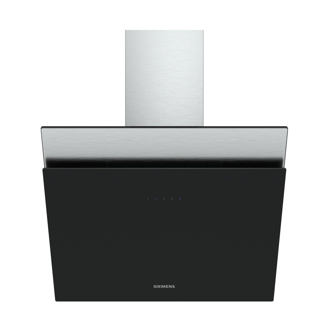 Siemens LC68KAK60T iQ500 Duvar Tipi Davlumbaz 60 cm siyah cam dekorlu