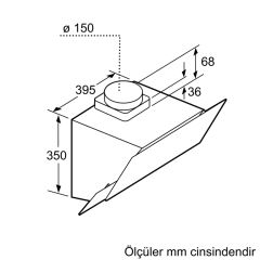 Siemens LC65KA270T Beyaz Duvar Tipi Davlumbaz