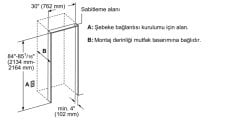 Siemens CI30RP02 iQ700 Ankastre Buzdolabı 212.5 x 75.6 cm