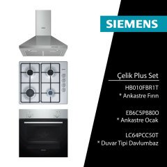 Siemens Çelik Plus Ankastre Set
