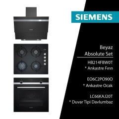 Siemens Siyah Selection Ankastre Set