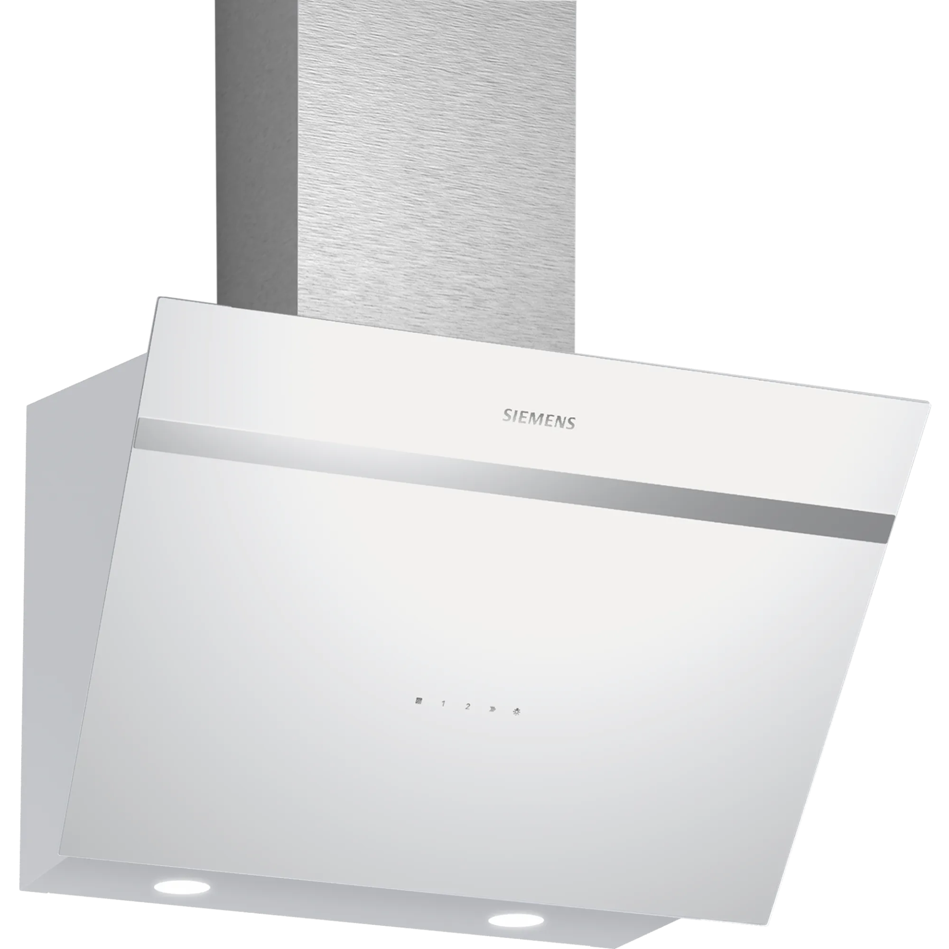 Siemens LC66KPJ20T iQ300 Duvar Tipi Davlumbaz 60 cm Beyaz Cam Yüzey