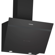 Siemens LC66KPJ60T iQ300 Duvar Tipi Davlumbaz 60 cm Siyah Cam