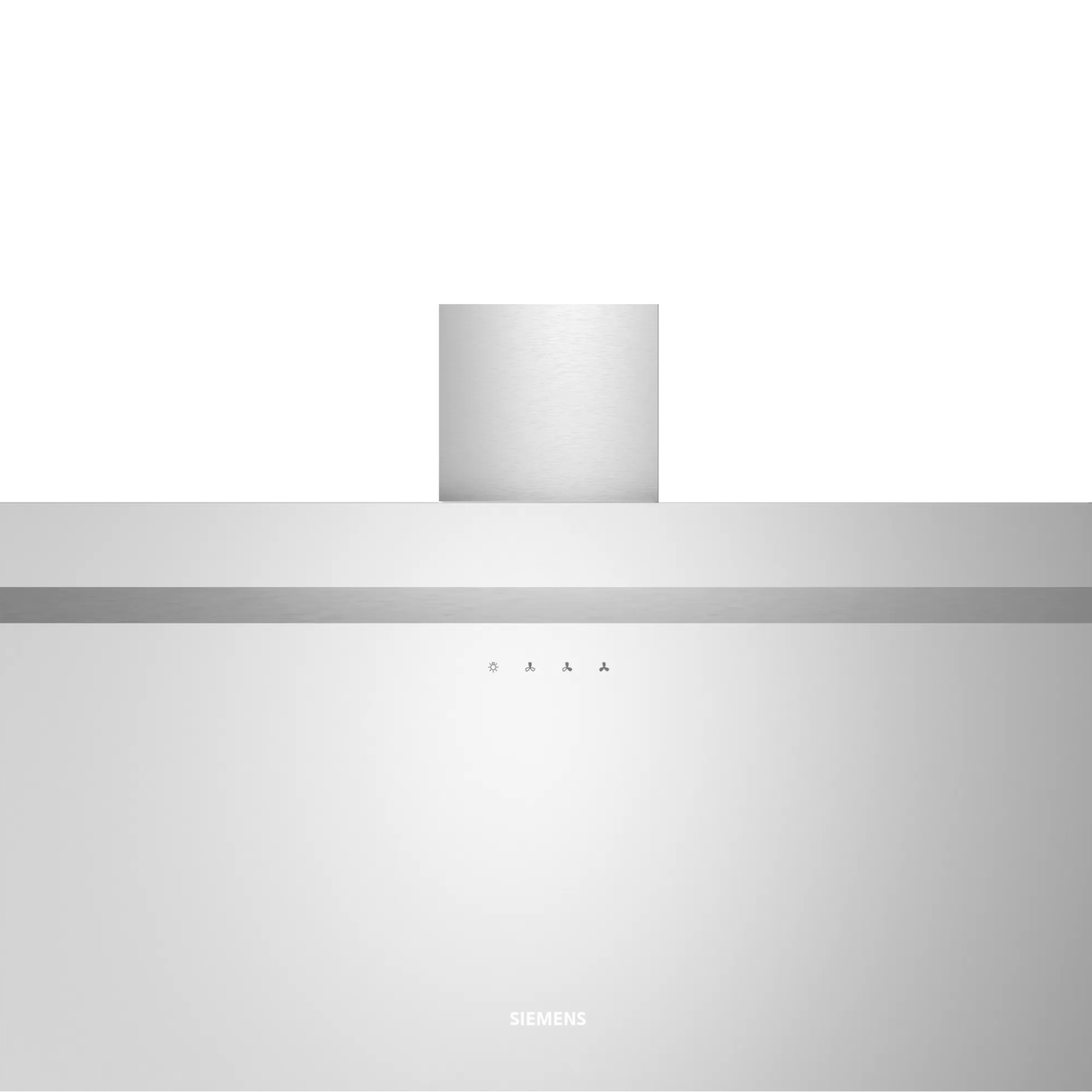 Siemens LC95FCJ20T iQ300 Duvar Tipi Davlumbaz 90 cm Beyaz Cam Yüzey