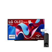 LG OLED83C46LA 83 inç LG OLED evo AI C4 4K Smart TV 2024