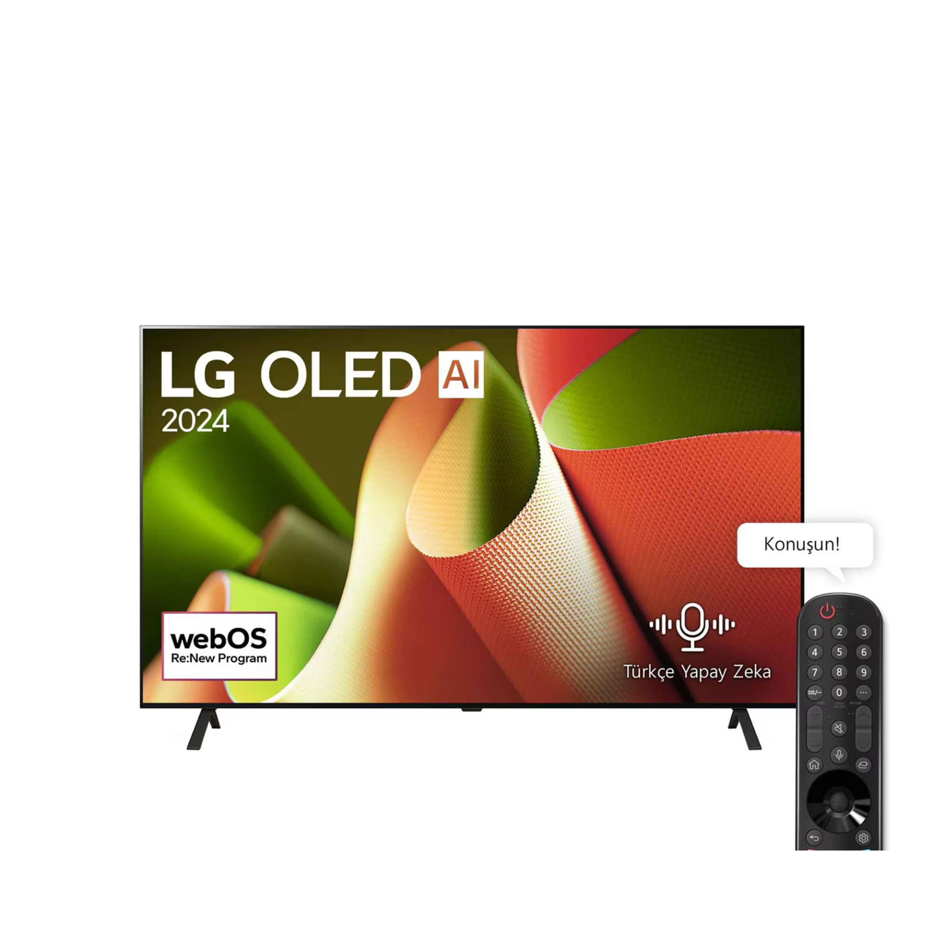 LG OLED77B46LA 77 inç LG OLED AI B4 4K Smart TV 2024