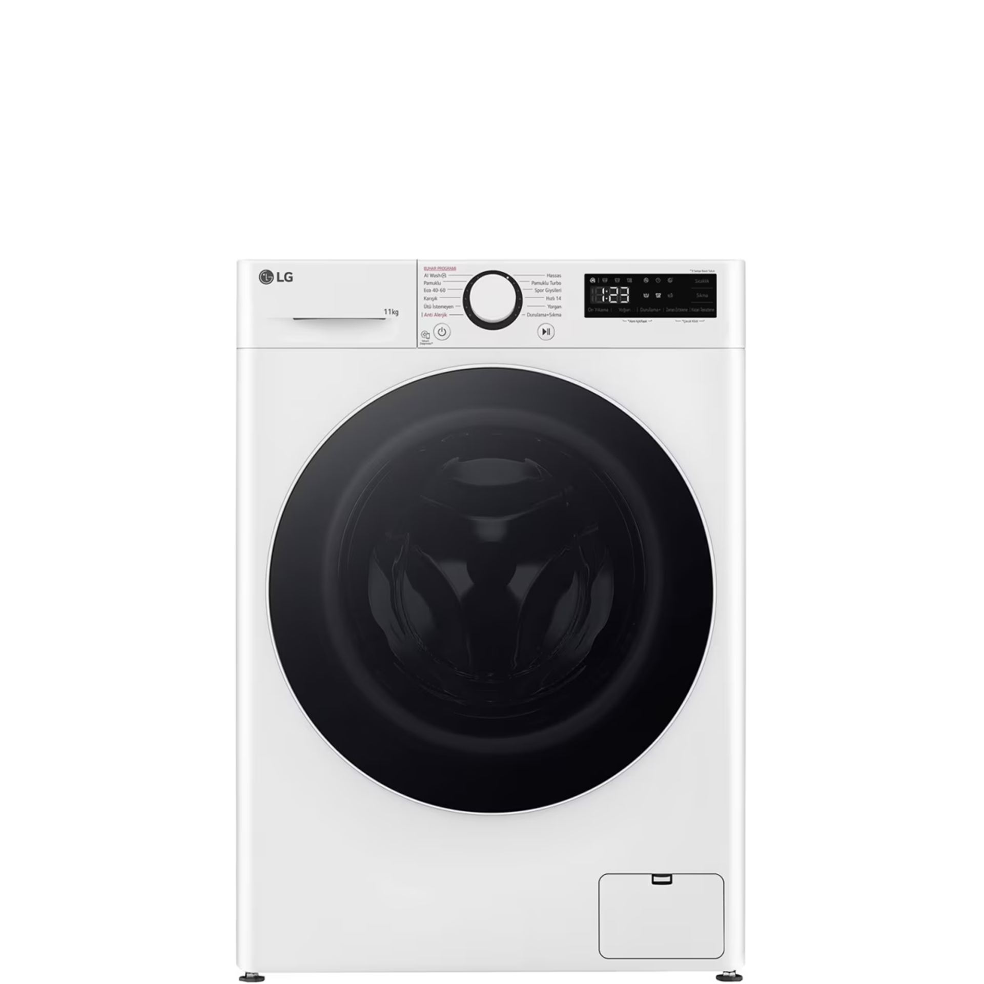 LG Çamaşır Makinesi | 11 Kg Yıkama Kapasitesi | 6 Hareketli | AI DD ve Buhar Özellikli