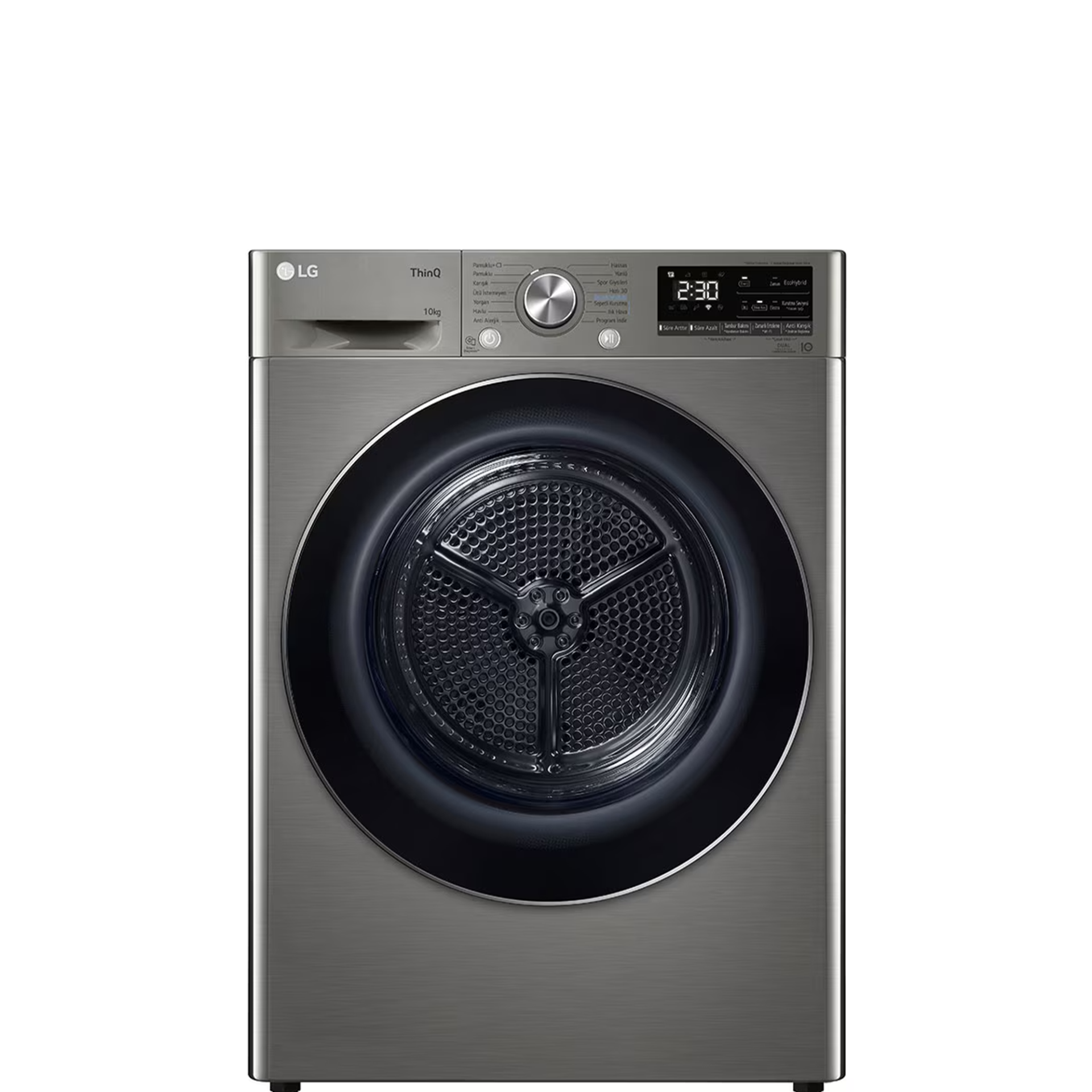 LG RH10V9PV2W 10 Kg Kurutma Makinesi | DUAL Inverter Isı Pompalı Kurutucu |ThinQ (Wi-Fi) özellikli