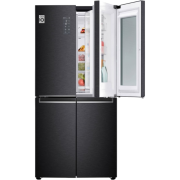 LG GC-Q22FTQKL InstaView No Frost Buzdolabı 530 Litre 83,5cm Genişlik DoorCooling+ & Hygiene FRESH⁺ᵀᴹ Mat Siyah