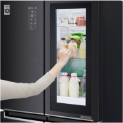 LG GC-Q22FTQKL InstaView No Frost Buzdolabı 530 Litre 83,5cm Genişlik DoorCooling+ & Hygiene FRESH⁺ᵀᴹ Mat Siyah