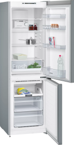Siemens KG36NNLE0N iQ100 Alttan Donduruculu Buzdolabı 186 x 60 cm Inox görünümlü
