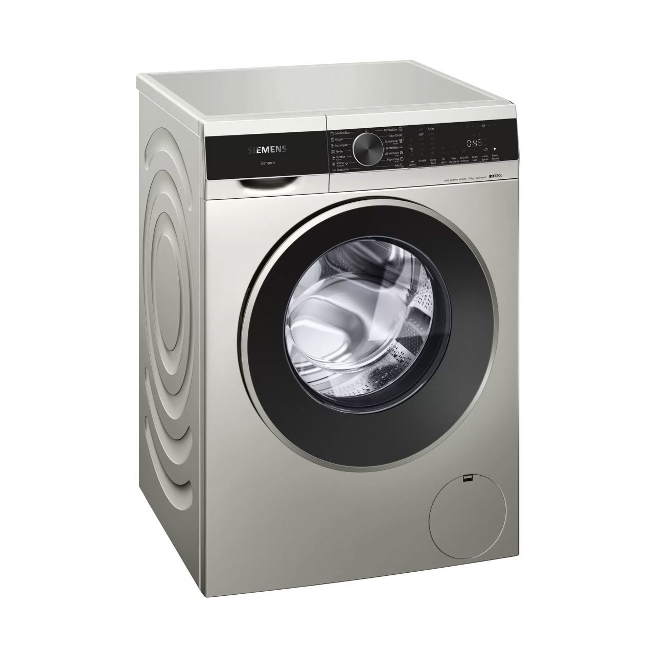 Siemens WG52A2XVTR iQ300 Çamaşır Makinesi 10 kg silver, 1200 dev./dak.
