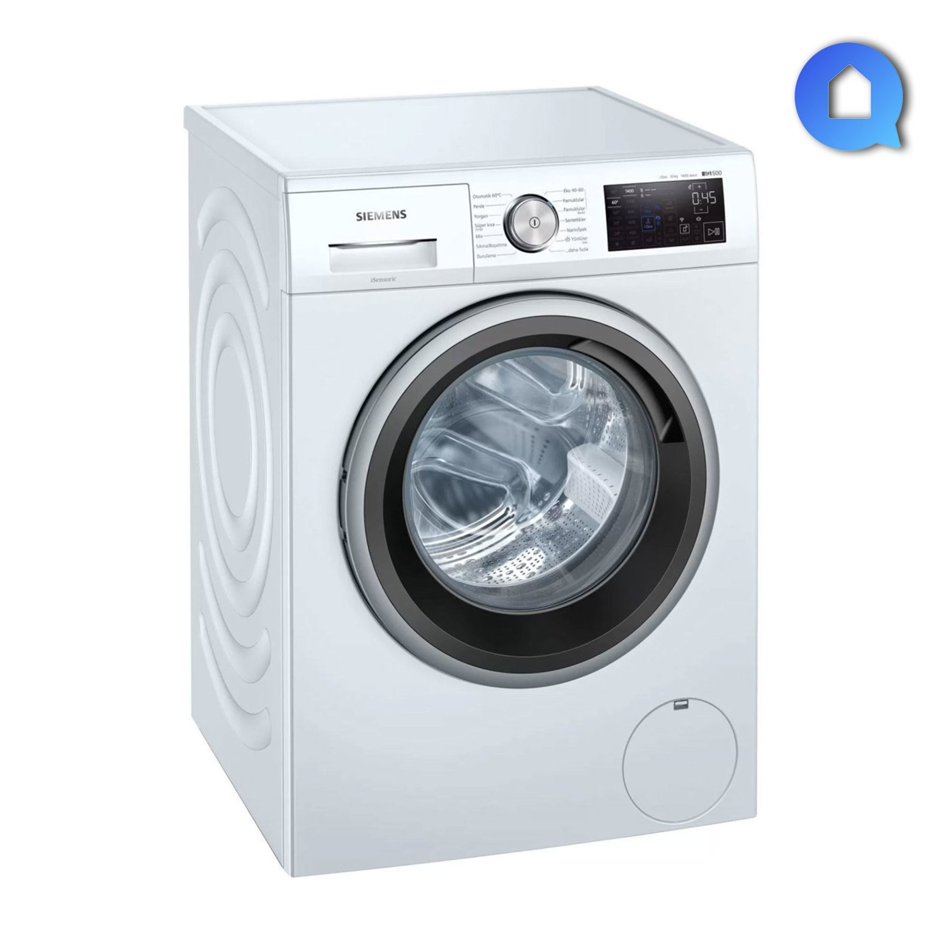 Siemens WA14LQH0TR iQ500 Çamaşır Makinesi 10 kg 1400 dev./dak.