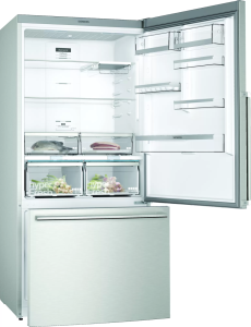 Siemens KG86BAIF0N iQ500 Alttan Donduruculu Buzdolabı 186 x 86 cm Kolay temizlenebilir Inox