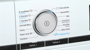 Siemens WT47XEH0TR iQ700 Isı Pompalı Kurutma Makinası 9 kg