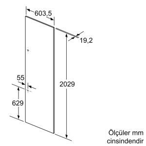 Siemens FI24Z090 Kapı Paneli