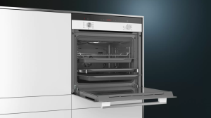 Siemens HI133FEW0T iQ300 Buhar Destekli Ankastre Fırın 60 x 60 cm beyaz