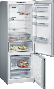 Siemens KG56NQEF0N iQ500 Alttan Donduruculu Buzdolabı 193 x 70 cm siyah