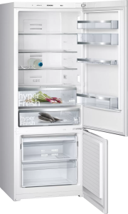 Siemens KG57NAWF0N iQ500 Alttan Donduruculu Buzdolabı 185 x 70 cm Beyaz