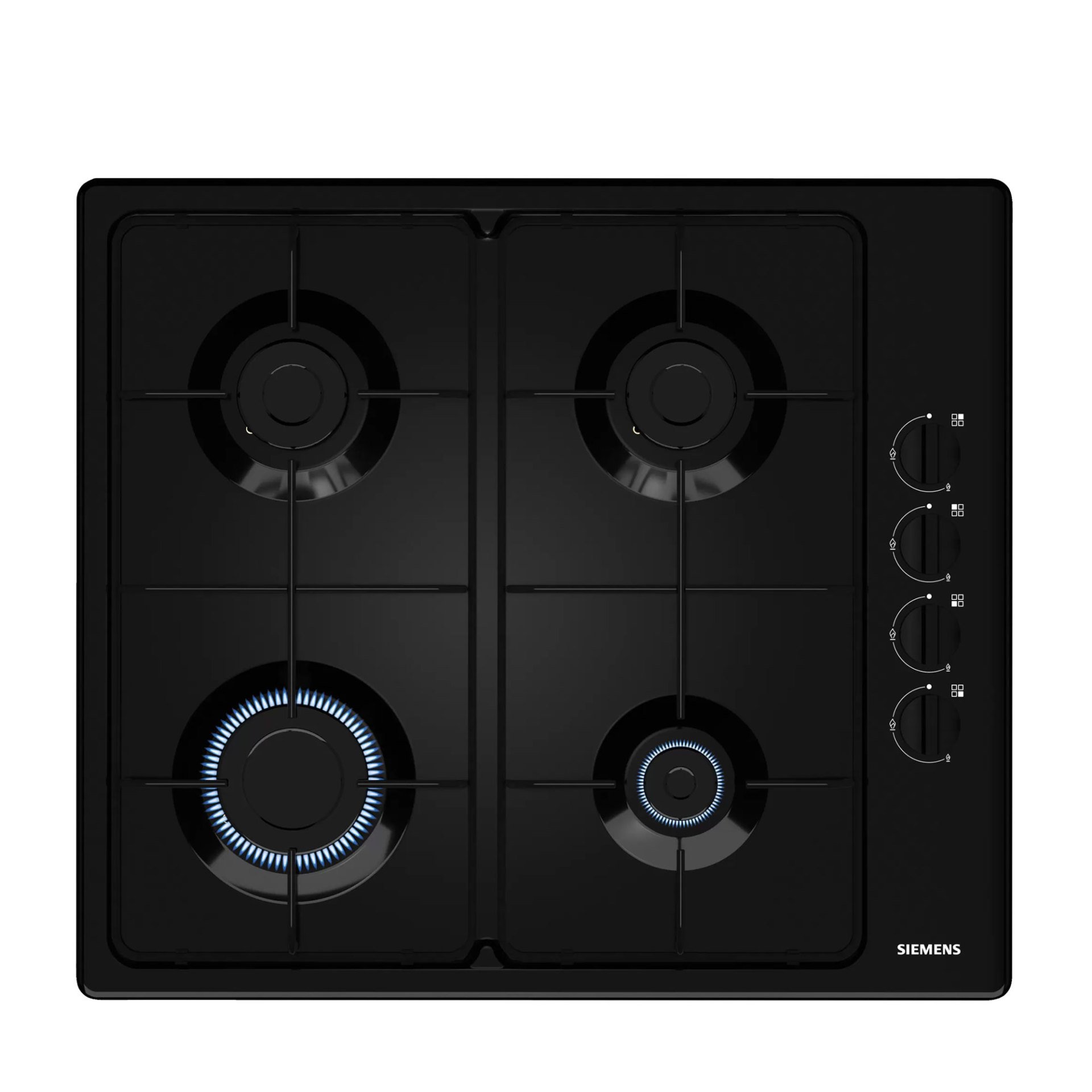 Siemens EB6C6PB82O iQ100 Gazlı Ocak 60 cm Siyah - Ankastre - Doğal Gaz