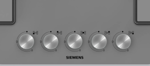 Siemens EN7B8QO12O iQ300 Gazlı Ocak 75 cm Sert cam, Titanium gri