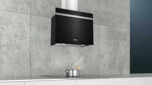Siemens LC65FCJ60T Duvar Tipi Davlumbaz 60 cm cam dekorlu