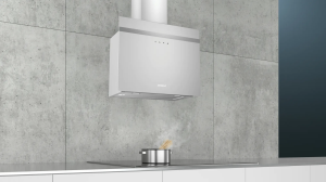 Siemens LC65FCJ70T iQ300 Duvar Tipi Davlumbaz 60 cm cam dekorlu titanyum etki