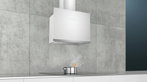 Siemens LC67FCK20T iQ500 Duvar Tipi Davlumbaz 60 cm Beyaz Cam Yüzey
