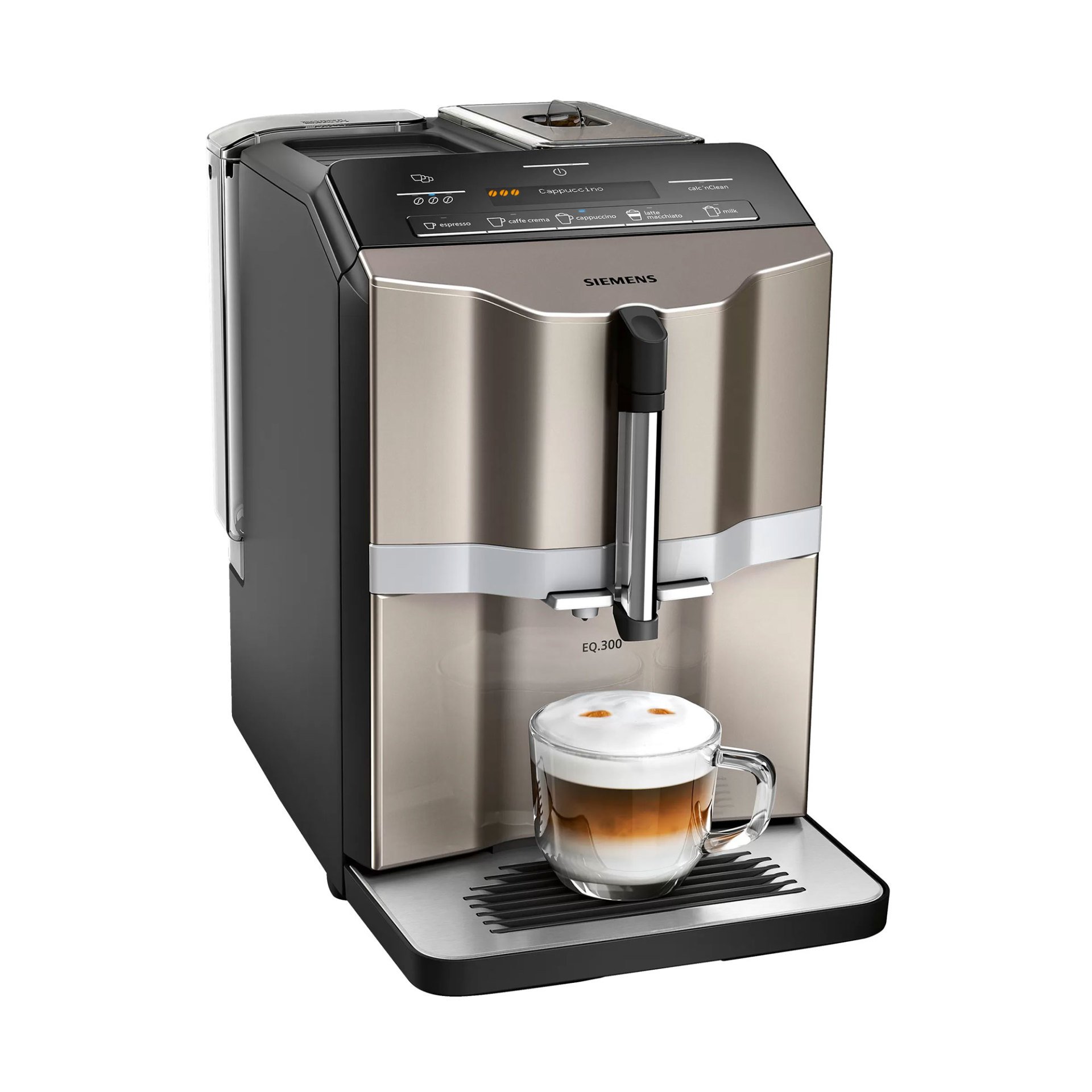 Siemens TI353204RW Tam Otomatik Kahve Makinesi EQ.300 Şampanya rengi