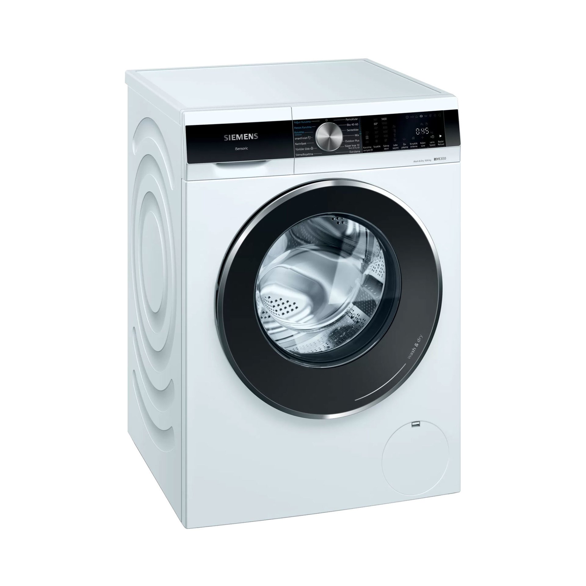 Siemens WN54A2X1TR iQ300 Kurutmalı Çamaşır Makinesi 10/6 kg 1400 dev./dak.