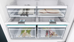 Siemens KG86NDWF0N iQ500 Alttan Donduruculu Buzdolabı 186 x 86 cm Beyaz