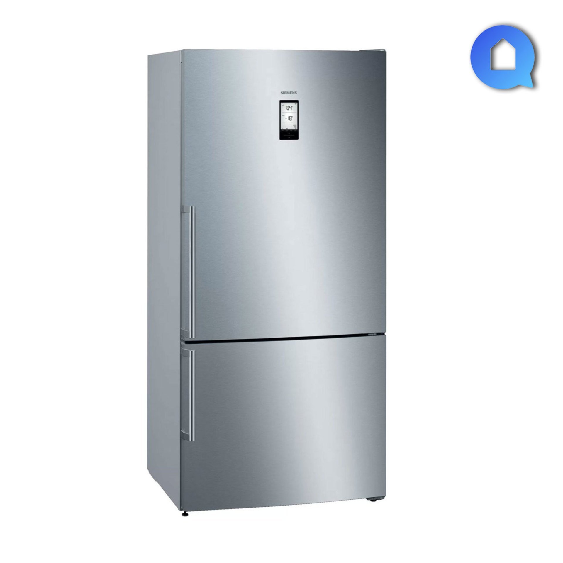 Siemens KG86NHIF0N iQ500 Alttan Donduruculu Buzdolabı 186 x 86 cm Kolay temizlenebilir Inox