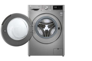 LG F4V5RGP2T Kurutmalı Çamaşır Makinesi 10,5 Kg Yıkama / 7 Kg Kurutma 1400 Devir Buharlı AI DD™ Wi-Fi E Enerji Sınıfı Metalik Gri