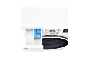 LG F4R5VYW0W Çamaşır Makinesi 9 Kg Yıkama 1400 Devir Buharlı Steam™ WiFi D Enerji Sınıfı Beyaz