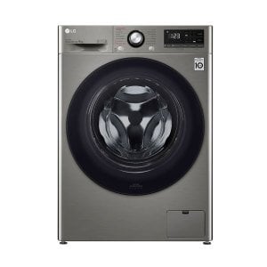 LG F4V3VYWKPE Çamaşır Makinesi 9 Kg Yıkama 1400 Devir Buharlı Steam™ B Enerji Metalik Gri