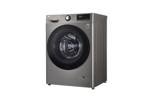 LG F4V3VYWKPE Çamaşır Makinesi 9 Kg Yıkama 1400 Devir Buharlı Steam™ B Enerji Metalik Gri