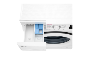 LG F4V3VYW3WE Çamaşır Makinesi 9 Kg Yıkama 1400 Devir B Enerji Sınıfı Beyaz