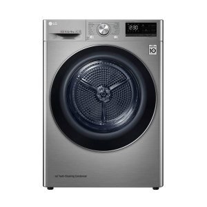 LG RC90V9EV2W Kurutma Makinesi 9 Kg Çift İnverter Kurutucu ThinQ Wi-Fi Enerji Sınıfı A+++(-%10) Metalik Gri