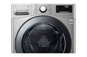 LG F0L2CRV2T Kurutmalı Çamaşır Makinesi Buharlı 17 Kg Yıkama / 10 Kg Kurutma TrueSteam WiFi E/F Enerji Sınıfı Metalik Gri